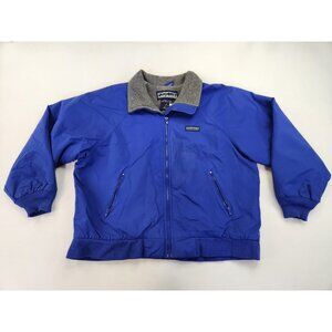 VTG Lands End Women L Polartec Outdoor Gorpcore Field Coat Barn Chore Utility